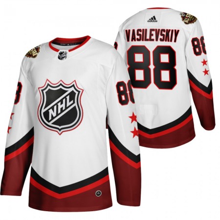 Pánské Hokejový Dres Tampa Bay Lightning Andrei Vasilevskiy 88 2022 NHL All-Star Bílý Authentic